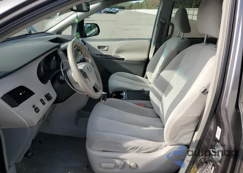 2011 Toyota Sienna Le from USA, damaged, VIN 5TDKK3DC9BS013287